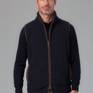 Brook Taverner Cincinnati Unisex Fleece Gilet with logo